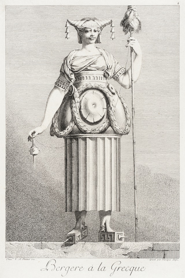 Sheperdess in the Greek Style