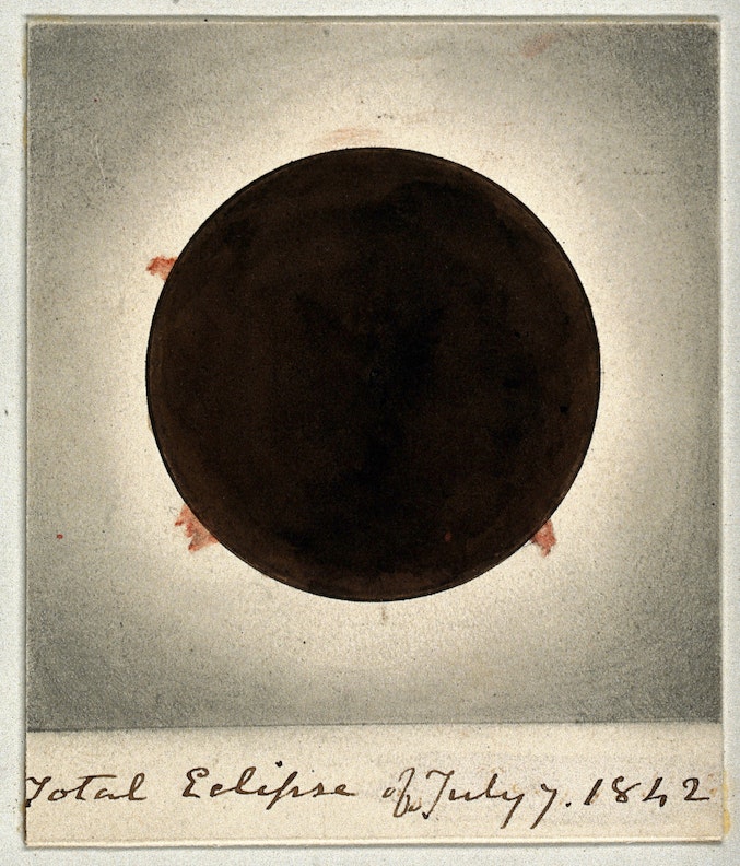 Total Eclipse of July 7 1842