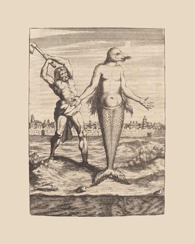 Man Attacking Merman