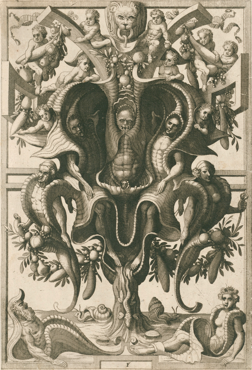 Grotesque Ornament Print: I – Product – The Public Domain Review