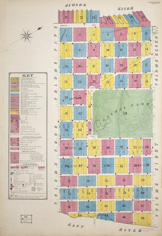 Sanborn Map of Manhattan