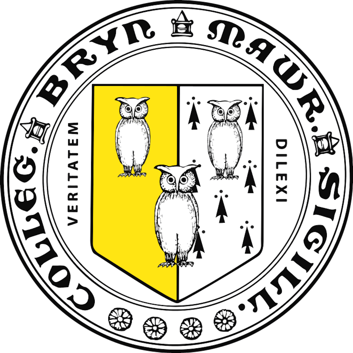 Bryn Mawr College Library logo